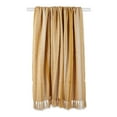 thumbnail image 2 of Honey Gold Braided Stripe Throw, 2 of 3