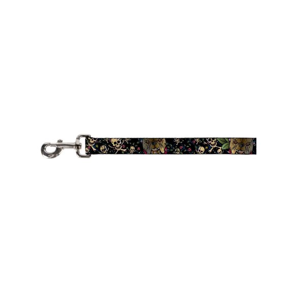 Buckle-Down "Trust No One CLOSE-UP Black" Dog Leash