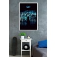 thumbnail image 2 of DC Comics Movie - The Dark Knight - Batman View Of The City One Sheet Wall Poster, 22.375" x 34", Framed, 2 of 2