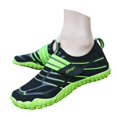 thumbnail image 3 of AUDeals Water Shoes for Women and Men Quick Dry Aqua Socks Wide Toe Slip On Barefoot Shoes for Beach Pool Hiking (Green, 6.5), 3 of 8