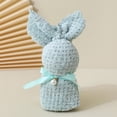 thumbnail image 3 of DAMAI Bunny Bath Towel Gift, Cute Bunny Folded Coral Fleece Hand Towels for Bathroom Kitchen, Spring Holiday Easter Wedding Birthday Baptism Souvenirs Gifts, 3 of 7