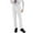 White, variant on zbxnLI Kids Boys Dress Pants Slim School Uniform Pants Elastic Waist Pull on Suit Trousers with Pockets