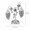 thumbnail image 3 of Silver Table Lamp Grape Clustered Decorative for Living Room Bedroom, 3 of 5