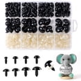 thumbnail image 1 of Ojos de seguridad XKDOUS de 6-18 mm, 130 piezas para manualidades DIY, 1 of 7