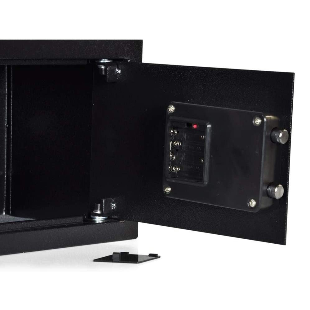 SereneLife SLSFE14 Fireproof Electronic Digital Combination Safe Box with  Keys