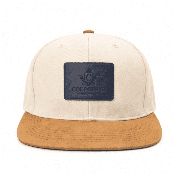 Colpopper Leather Patch Snapback