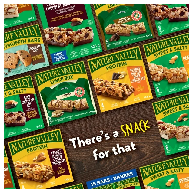 Nature Valley Chewy Trail Mix Granola Bars, Fruit and Nut, 28ct, 980g (2 Pack)