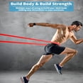 thumbnail image 4 of BESTSKY Pull Up Bands, Resistance Bands, Pull Up Assistance Bands Set for Men & Women, Exercise Workout Bands for Working Out, Body Stretching, Physical Therapy, Muscle Training, 4 of 6