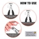 thumbnail image 5 of Herramienta de pedicura para cortaúñas de los pies - Cortaúñas profesional para podólogos para uñas gruesas y encarnadas, hoja curva afilada para hombres, mujeres y personas mayores Vhermosa WMSS-518, 5 of 7