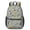 Australian Shepherd and Floral, variant on Pug and Floral Pink Pattern 17" Waterproof Oxford School Backpacks for Teens, S-Shape Padded Straps, for School, Travel, Hiking, Camping
