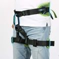 thumbnail image 2 of Outdoor Climbing Safety Belt, Half Body Waist Protection Belt Tool Roofing Roofer Working High Altitude Climbing Belt, 2 of 6