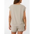 thumbnail image 3 of EASYBRA Womens Shorts Set Cotton Blend Raglan Sleeve Casual Summer Outfit Solid Color Two Piece Lounge Set S-XL, 3 of 5