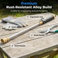 thumbnail image 6 of Jet Nozzle Power Washer for Garden Hose, Includes 3 High-Pressure Nozzles and Quick Connectors, Power Washer Wand for Car Yard Patio Driveway Outdoor, 6 of 8