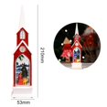thumbnail image 2 of Christmas Ornament Desktop Hanging Church Snowing Lantern LED Lamp Night Light for Christmas Tree Party Front Door Courtyard, 2 of 5