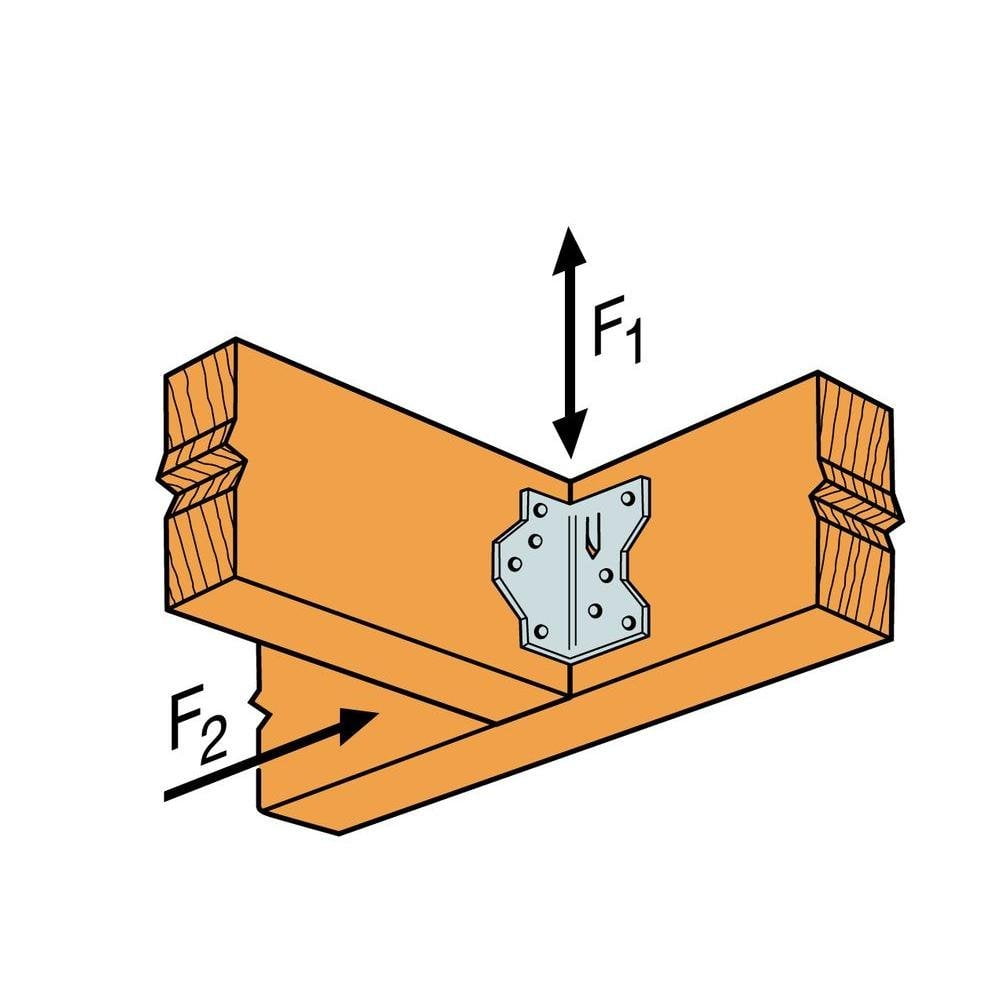 Simpson Strong-Tie A34 Series Framing Angle