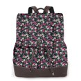thumbnail image 1 of Easygdp Daisies Flowers Mochila de Cuero para Mujeres, Bolso de Hombro, Bolsos de Mano de Moda para Trabajo y Viajes, 1 of 4