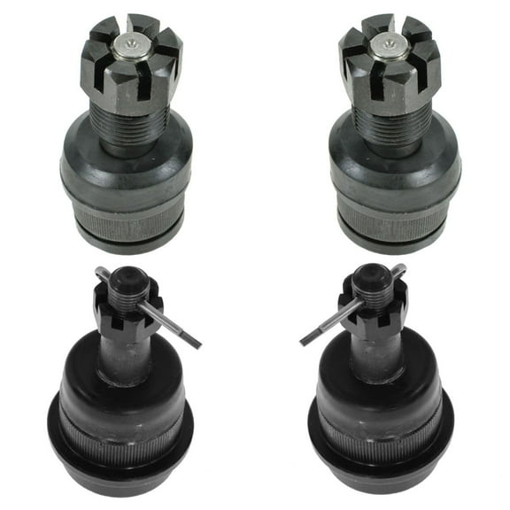 TRQ 4 Piece Front Upper & Lower Ball Joint Kit Set for Jeep Cherokee Comanche PSA63113