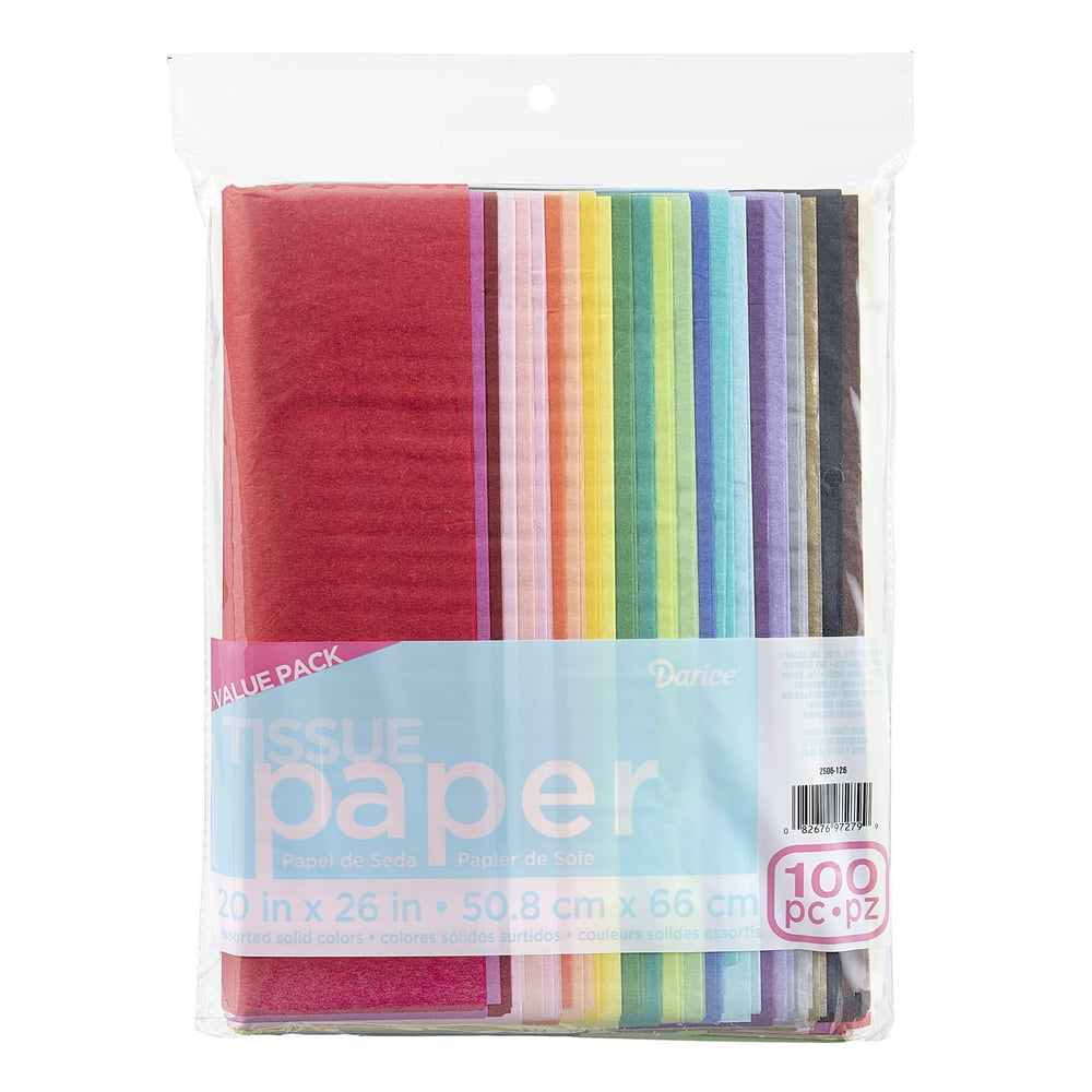 Tissue Gift Wrapping Paper Crafts, 20 x 26 inches (100 Sheets