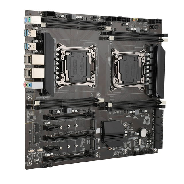 Placa Base LGA 2011-3, Soporte DDR3 De 8 Canales M.2 NVME Placa Base De Servidor PCIe Chip Integrado USB2.0 USB3.0 Para El Trabajo