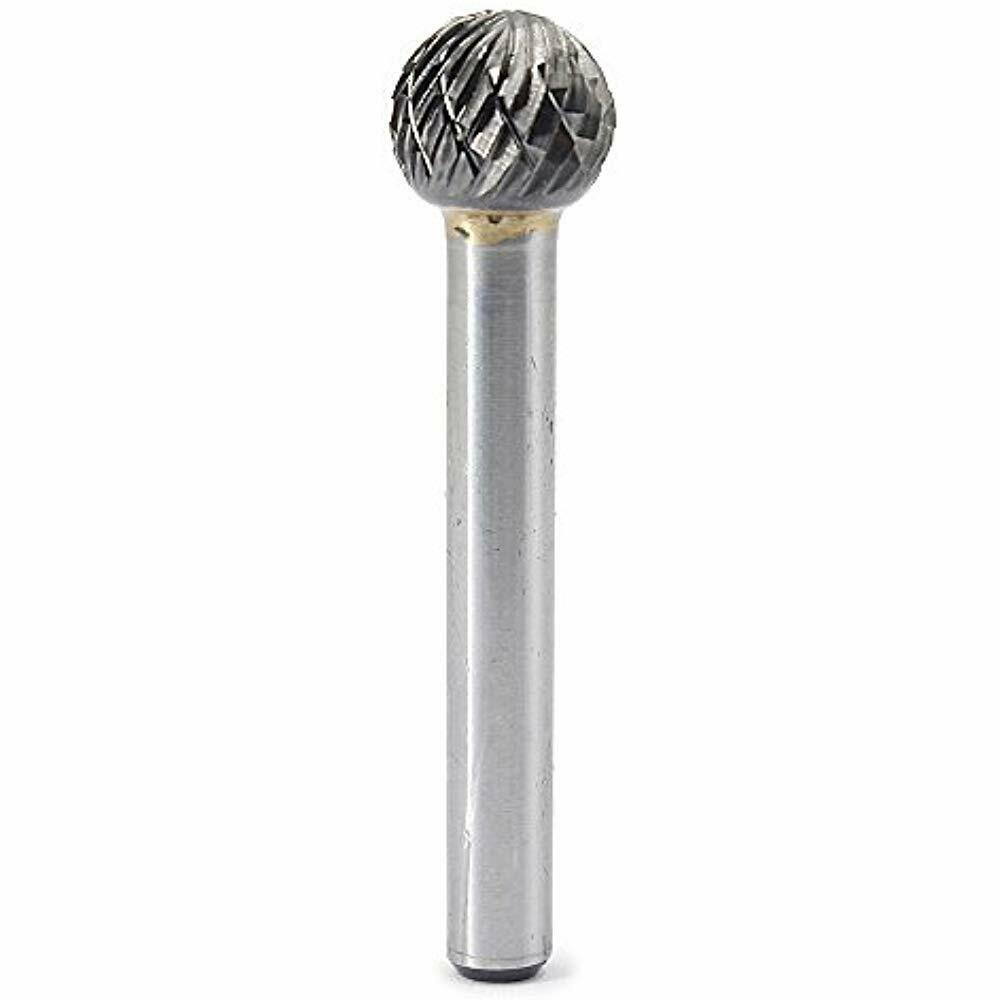 SD5 Tungsten Carbide Burr Ball Shape Double Cut Rotary Burrs File(1