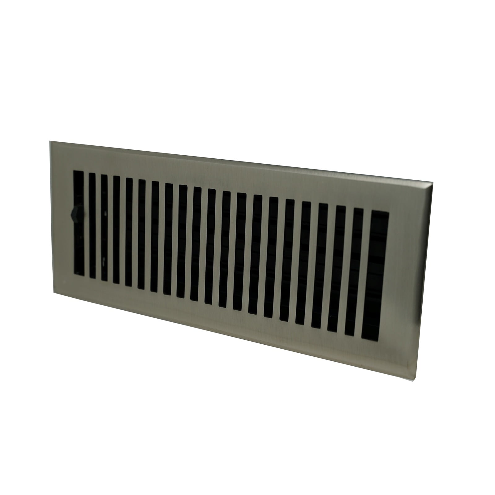 6" x 10" Brushed Nickel Madelyn Carter Contemporary Floor and Wall