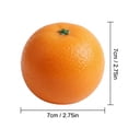 thumbnail image 3 of Orange Squeeze Gadget Stress Relief Slow Rebound Decompression Tool Realistic Orange Shape Portable Handheld Relax Device Anxiety Relief, 3 of 6