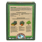 Down to Earth Fish Meal Natural Fertilizer 8-6-0 OMRI, 4lbs