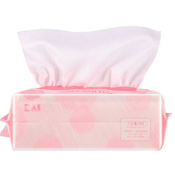 Face Towel Cloth Tissue Facial Wet Disposable Exfoliating Wipe Wash