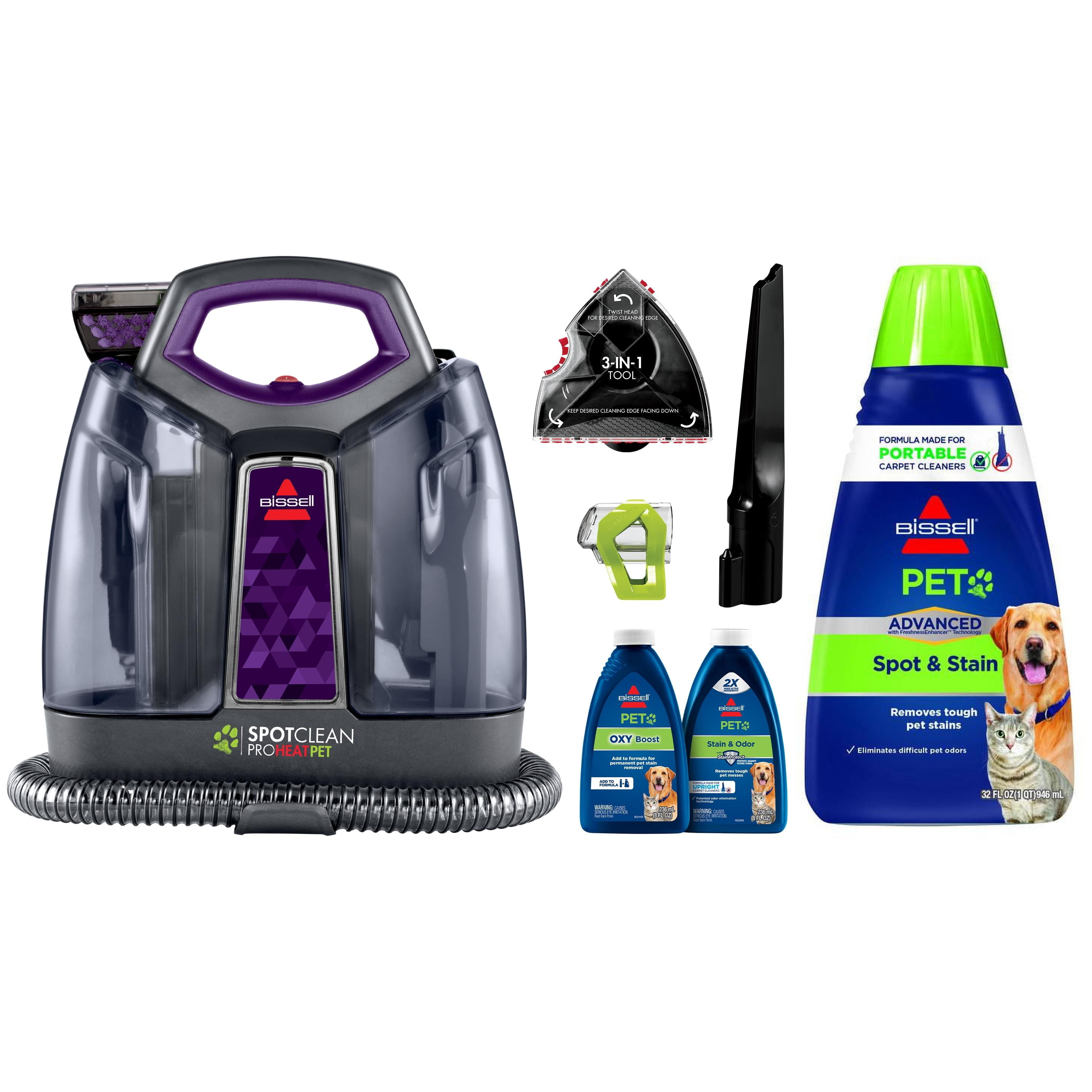 Bissell SpotClean PRO 本体 ポータブルクリーナー BISSELL SpotClean ProHeat Pet Carpet Cleaner & Odor Remover, 32oz