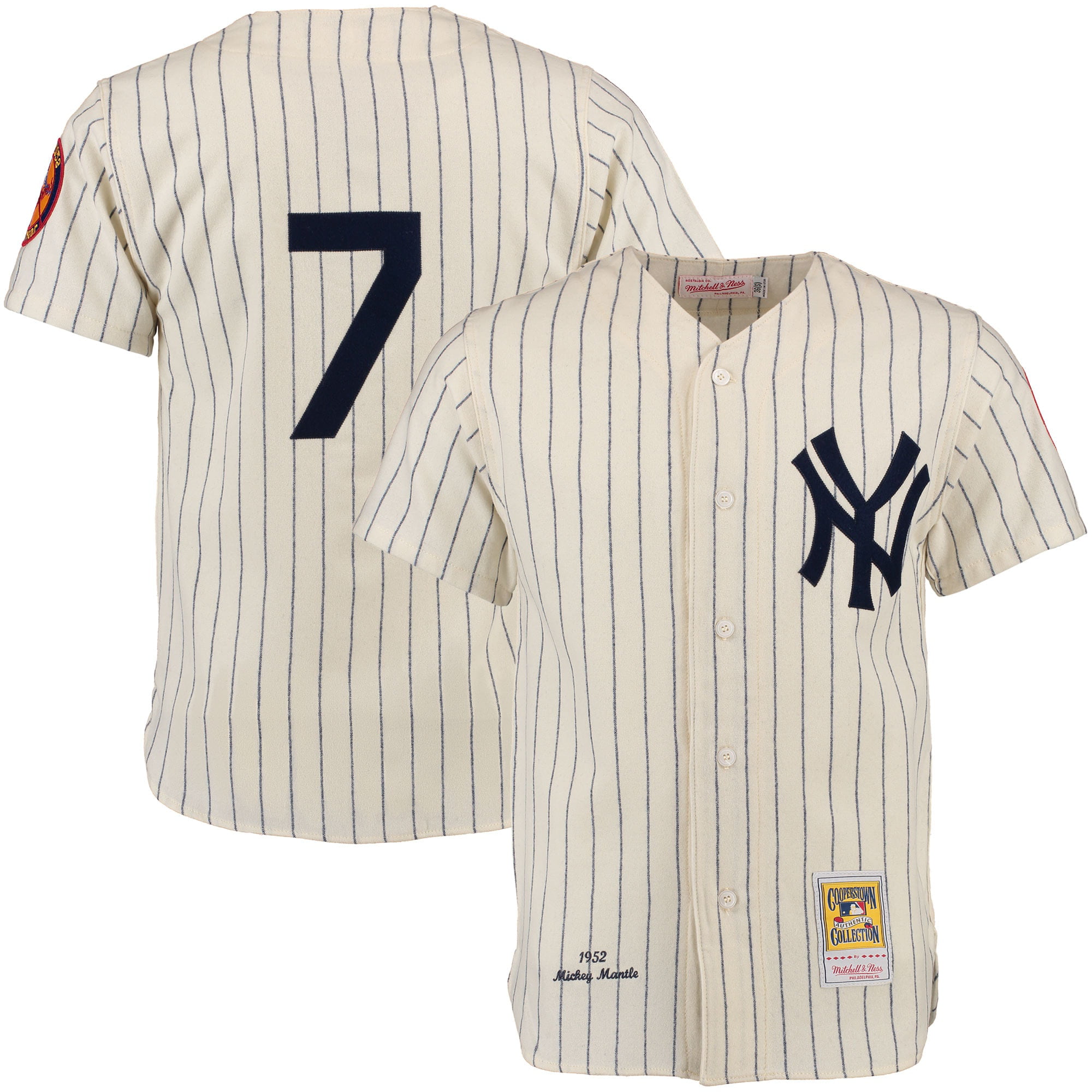 Mickey Mantle New York Yankees Mitchell 