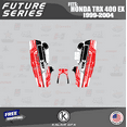 thumbnail image 4 of Kalair GFX Graphics Kit for Honda ATV TRX 400EX (1999-2004) Future Series, 4 of 6