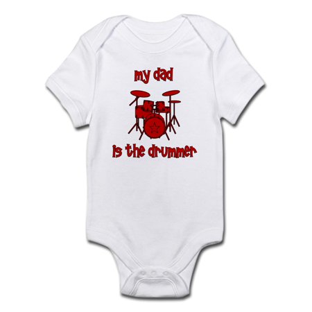

CafePress - My Dad Is The Drummer (Drums) Infant Bodysuit - Baby Light Bodysuit