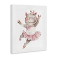 thumbnail image 2 of Stupell Industries Cottage Ballerina Hippo in Tutu Canvas Art, 16 x 20, by LSR Design Studio, 2 of 8