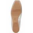 thumbnail image 5 of Naturalizer Women's Cody Ballet Flat Silver Croc 6W, 5 of 5