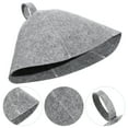thumbnail image 2 of Sipeihong 2Pcs Felt Sauna Hat Thickened Comfortable Sauna Hat Bathing Hat Lightweight Sauna Hat, 2 of 8