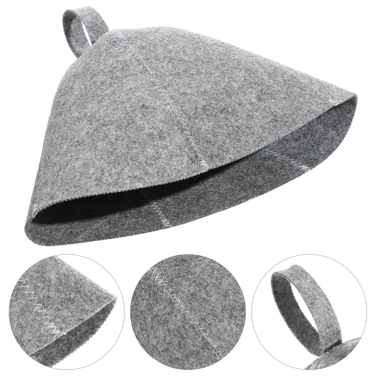 NF × OVERRIDE SAUNA HAT Cedar Sense Felt Sauna Hat | Enhance Your Sauna Experience