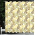 thumbnail image 4 of Ambesonne Tropical Shower Curtain, Curving Exotic Tropical, 69"Wx75"L, Multicolor, 4 of 5