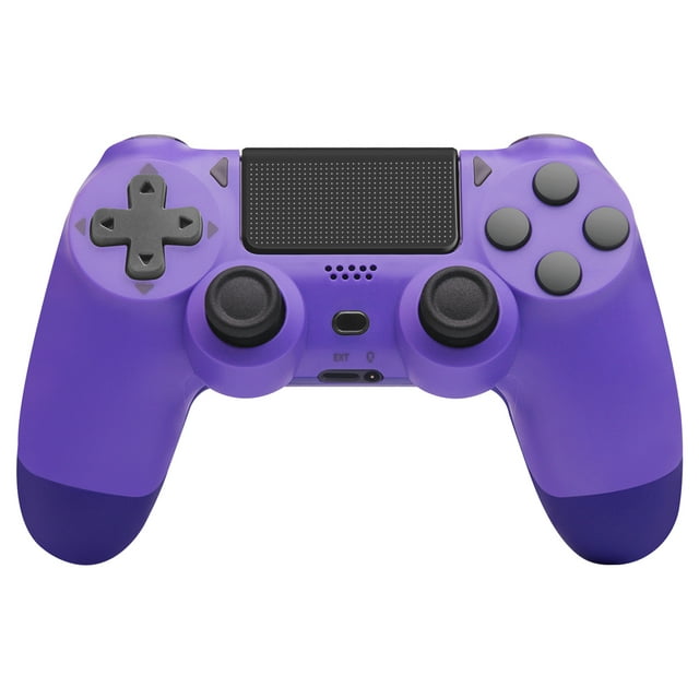 Controlador inalámbrico para P4, joystick de juego remoto compatible con P-4/P-4 Slim/P-4 Pro (Morado)