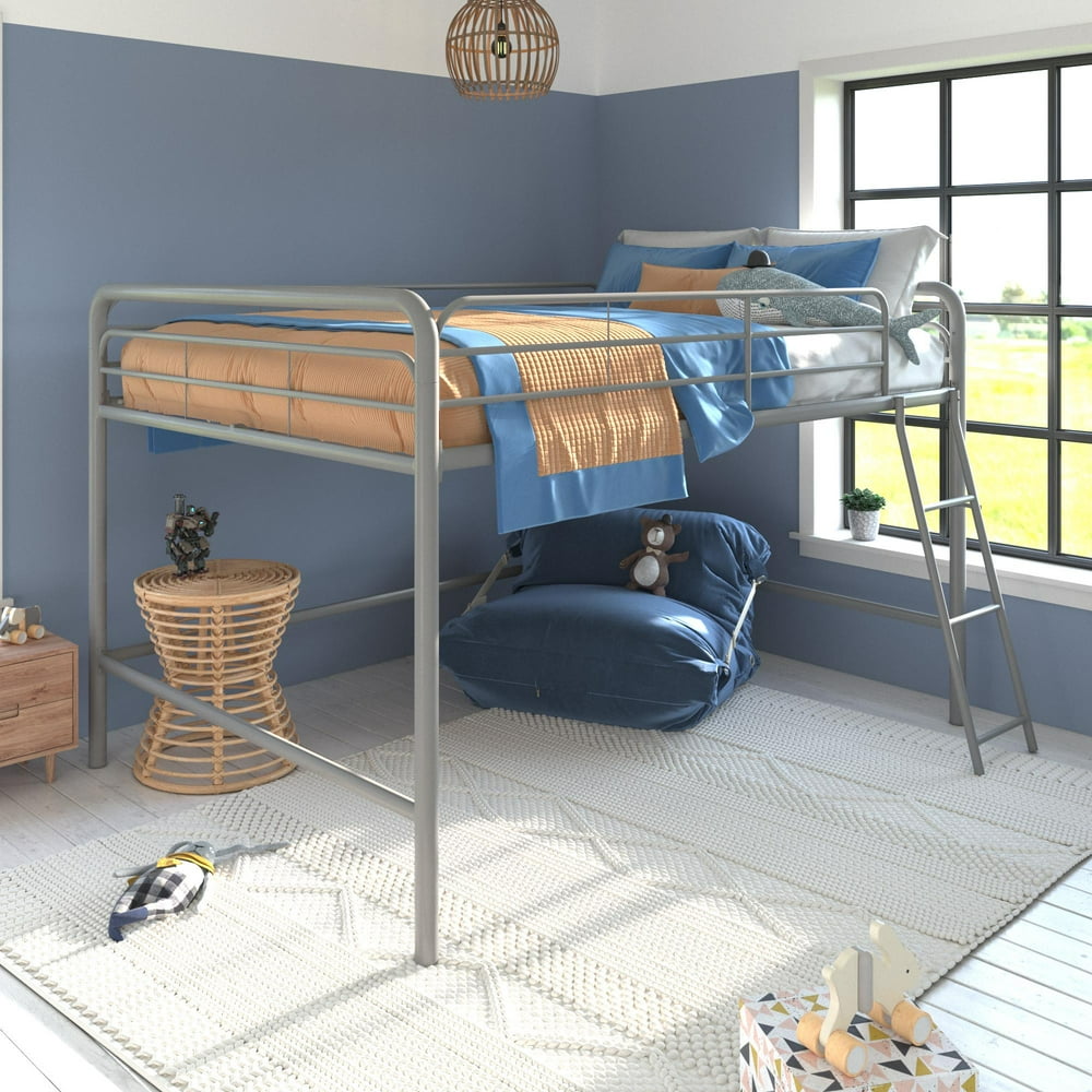 DHP Junior Full Metal Loft Bed, Kid