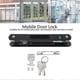thumbnail image 5 of Door Lock, Sliding Door Window Hook Lock Modern Mobile Door Single Double Sided Lock Catch For Home Hotel Locks,protect Personal Safety, 5 of 5