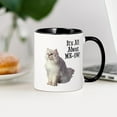 thumbnail image 3 of CafePress - Meow Persian Cat Mug - 11 oz Ceramic Mug - Novelty Coffee Tea Cup, 3 of 4