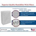 thumbnail image 2 of Replacement For 1445630, 144531, 144533, 154140, 154200 Kenmore Humidifier Wick Filter 4-Pack, 2 of 6
