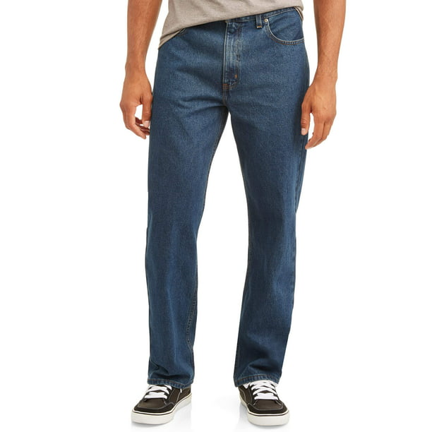 GEORGE - George Men's Basic Five Pocket Jeans - Walmart.com - Walmart.com