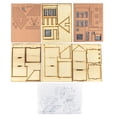 thumbnail image 1 of 1/87, de construcción, juegos de modelos de madera, juguetes de casa, montaje de casa de madera DIY para decoración de, 1 of 9