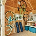 thumbnail image 5 of 2 Ensembles Crochet de Vélo Robuste Crochet de Rangement Mural Support de Vélo, 5 of 5