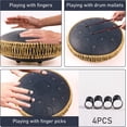 thumbnail image 3 of LOMUTY Steel Tongue Drum, 13"D Major 15 Notes, Percussion Instrument Hand Pan Drum for Meditation Sound Healing (Navy), 3 of 5