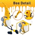 thumbnail image 5 of Molumo 2PCS Spring Honey Bumble Bee Gnomes, Sunflower Bee Decorations for Kitchen Shelf Home Tiered Tray Decor Summer Gnome Gifts for Women - Bee Decor Indoor, 5 of 7