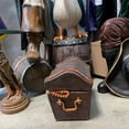 thumbnail image 5 of Small Open Treasure Chest Life Size Statue, 5 of 8