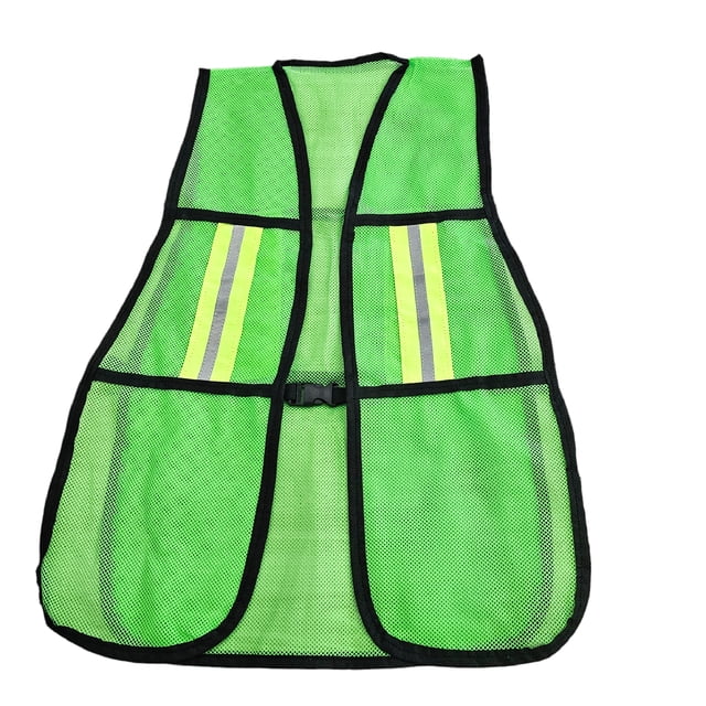 Chaleco de Seguridad Vial Mexsafe Malla Color Verde