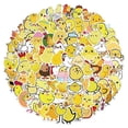 thumbnail image 1 of Chicken sticker 100 waterproof yellow laptop kettle suitcase DIY birthday party beautiful vinyl sticker album skateboard phone case, 1 of 5